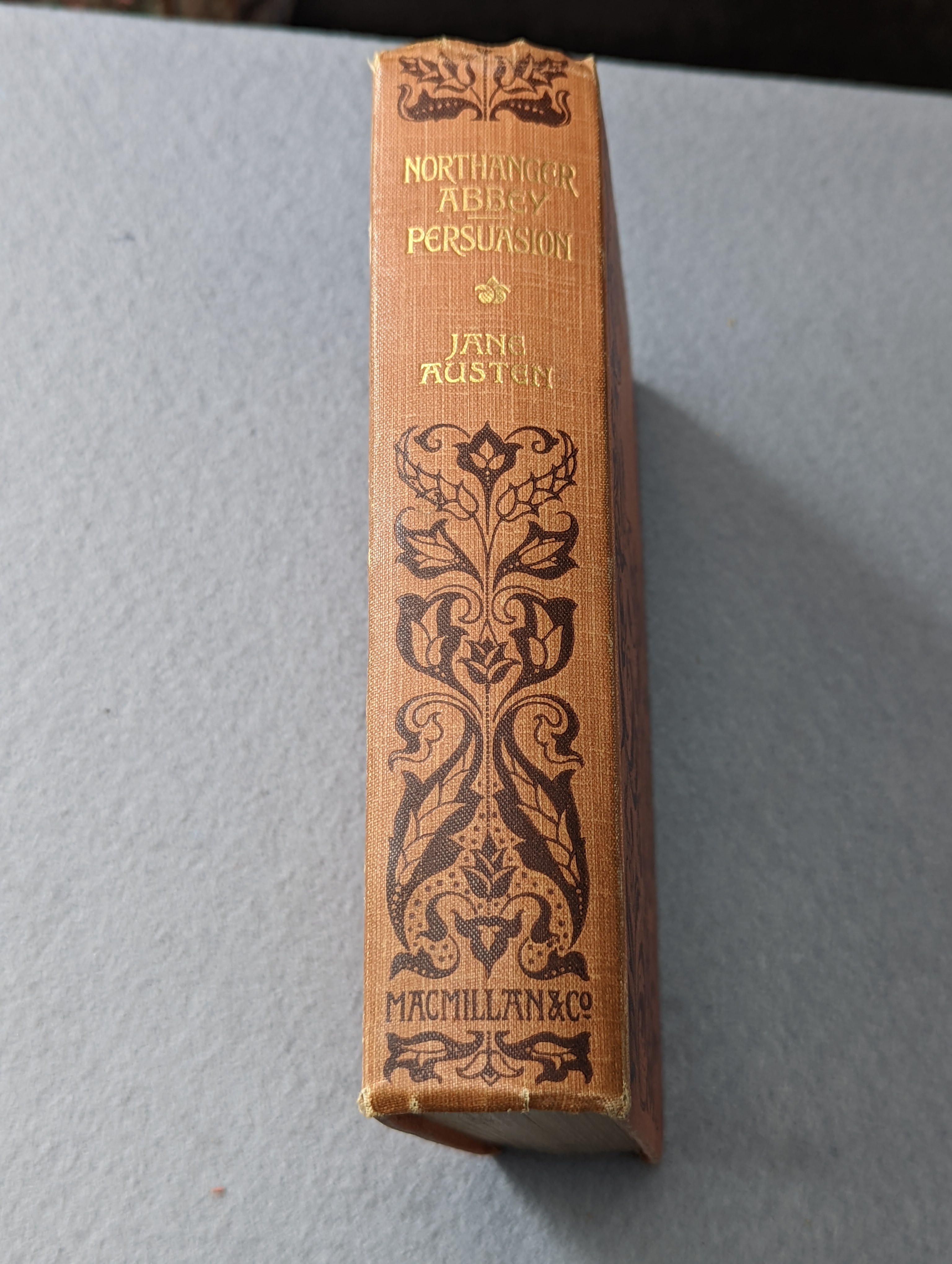 Austen, Jane - Macmillan's Illustrated Standard Novels, comprising: Sense and Sensibility; Emma; Mansfield Park; Northanger Abbey and Persuasion; i.e. 4 vols (ex 5 -without Pride and Prejudice); publisher's introductions